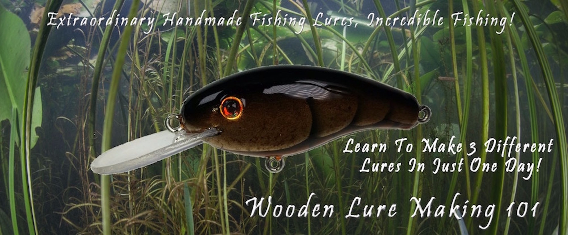 wooden lure making